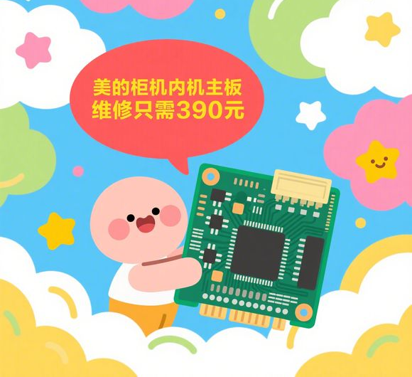 揭秘美的柜机内机主板维修价格：省钱攻略与技巧